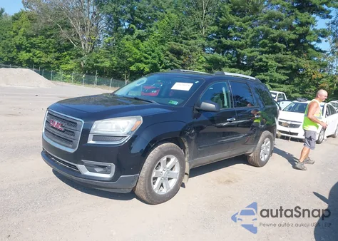 2016 GMC Acadia Sle-2 из США, поврежденный, VIN 1GKKVPKD3GJ310638